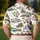 Hawaiian Hibiscus and Palm Islands for Beach Golf Days and Resort Getaways for Women Men's Polo Shirt - 5