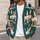 Evergreen Forest Rows for Cozy Holiday Layering and Casual Winter Style for Women All-over Print Knitted Cardigan - 5