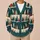 Evergreen Forest Rows for Cozy Holiday Layering and Casual Winter Style for Women All-over Print Knitted Cardigan - 6