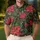 Red Poinsettia And Evergreen Foliage For Christmas Holiday Golf Style For Elegant Women Men's Polo Shirt - 4