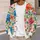 Colorful Wildflower Garden Motifs for Everyday Layering and Casual Weekend Style for Women All-over Print Knitted Cardigan - 5