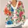 Colorful Wildflower Garden Motifs for Everyday Layering and Casual Weekend Style for Women All-over Print Knitted Cardigan - 4