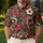 Raccoon Hibiscus Golf Scene For Tropical Fairway Style Women And Weekend Players Men's Polo Shirt - 4