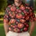 Fresh Tomato Garden Style for Golf, Tennis, and Pickleball Days, Women’s Summer Wear Men's Polo Shirt - 4