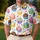 Colorful Cupcake Treats for Golf Days, Tennis Courts, and Summer Fun for Women Players Men's Polo Shirt - 4