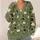 Black And White Sheep With Gray Dog Motifs For Cozy Autumn Weekend Layering, Animal Lovers All-over Print Knitted Cardigan - 4