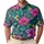 Purple Hibiscus Golf Style With Tropical Blooms For Women’s Tennis And Resort Wear Men's Polo Shirt - 1