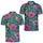 Purple Hibiscus Golf Style With Tropical Blooms For Women’s Tennis And Resort Wear Men's Polo Shirt - 2