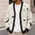 Ghosts And Bats Under A Starry Night For Cozy Autumn Gatherings And Halloween Fans All-over Print Knitted Cardigan - 5