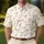 Scattered Cocktail Glasses for Summer Golf Gatherings and Relaxed Resort Leisure Style Men's Polo Shirt - 4