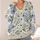 Blue Hydrangea And Sage Botanical Motifs For Relaxed Everyday Layering And Cottage Style All-over Print Knitted Cardigan - 4