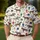 Colorful Equestrian Horse Motifs for Race Day Style and Stable Life Enthusiasts Men's Polo Shirt - 4