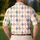 Vintage Argyle Tennis Diamonds for Country Club Style and Classic Weekend Court Wear Men's Polo Shirt - 5