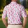 Pink Ribbon Breast Cancer Awareness Motif for Support Events and Survivor Community Gifts Men's Polo Shirt - 5