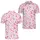 Pink Ribbon Breast Cancer Awareness Motifs for Support Events and Survivor Gifts Men's Polo Shirt - 2