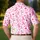 Pink Ribbon Breast Cancer Awareness Motifs for Support Events and Survivor Gifts Men's Polo Shirt - 5