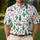 Pink Flamingos, Cacti and Golf Carts for Tropical Summer Golf and Resort Escapes Men's Polo Shirt - 4