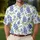 Texas Bluebonnet Floral for Golf Rounds, Country Club Days, and Outdoor Leisure Men's Polo Shirt - 4