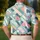 Pastel Geometric Golf Style for Summer Fairways and Resort Weekends for Modern Players Men's Polo Shirt - 5