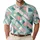Pastel Geometric Golf Style for Summer Fairways and Resort Weekends for Modern Players Men's Polo Shirt - 1