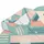 Pastel Geometric Golf Style for Summer Fairways and Resort Weekends for Modern Players Men's Polo Shirt - 6