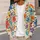 Colorful Garden Flowers For Everyday Layering, Weekend Outings, And Women’s Style All-over Print Knitted Cardigan - 5