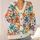 Colorful Garden Flowers For Everyday Layering, Weekend Outings, And Women’s Style All-over Print Knitted Cardigan - 4