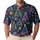 Neon 80s Christmas Trees for Festive Golf Days and Retro Holiday Celebrations Outdoors Men's Polo Shirt - 1