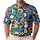 Retro Geometric Golf Style for Weekend Fairways and Resort Outings for Men and Travelers Men's Polo Shirt - 1