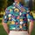 Retro Geometric Golf Style for Weekend Fairways and Resort Outings for Men and Travelers Men's Polo Shirt - 5