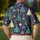 Retro Christmas Trees and Snowflakes for Festive Holiday Golf Style and Winter Cheer Men's Polo Shirt - 5