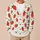Strawberry Polka Dot Casual Style For Spring Summer Layering And Relaxed Daily Wear All-over Print Knitted Cardigan - 6