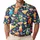 Colorful Summer Cocktails for Golf Days and Resort Parties, Martini Mojito Beverage Fans Men's Polo Shirt - 1