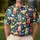 Colorful Summer Cocktails for Golf Days and Resort Parties, Martini Mojito Beverage Fans Men's Polo Shirt - 4