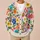 Colorful Wildflower Bloom Arrangement For Everyday Layering And Casual Style Women All-over Print Knitted Cardigan - 6