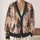 Festive Forest Cats And Evergreen Trees For Cozy Holiday Layering And Winter Gifting All-over Print Knitted Cardigan - 2
