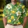 Tropical Softball Floral Style for Summer Golf Days and Team Spirit Gifts for Women Men's Polo Shirt - 4