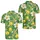 Tropical Softball Floral Style for Summer Golf Days and Team Spirit Gifts for Women Men's Polo Shirt - 2