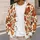 Rustic Autumn Maple Leaves for Cozy Fall Layering and Everyday Women's Wardrobe Style All-over Print Knitted Cardigan - 5