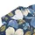 Navy Blue Retro Floral Golf Style for Summer Fairways and Vintage Resort Leisure Men's Polo Shirt - 6