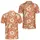 Orange Western Cowgirl Horseback Scenes for Country Golf Days and Equestrian Women Men's Polo Shirt - 2