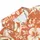 Orange Western Cowgirl Horseback Scenes for Country Golf Days and Equestrian Women Men's Polo Shirt - 6