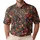 Autumn Turkey With Botanical Foliage For Thanksgiving Golf And Fall Outings For Women Men's Polo Shirt - 1