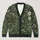 Dark Green Botanical Garden Foliage For Relaxed Everyday Layering And Nature Lovers All-over Print Knitted Cardigan - 1