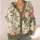 Vintage Cottage Garden Roses And Hydrangeas For Relaxed Everyday Layering, Women All-over Print Knitted Cardigan - 4