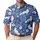 White Fox Botanical Golf Style for Woodland Lovers and Nature Loving Women Outdoors Men's Polo Shirt - 1