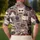 Stylish Cat Faces With Glasses And Hats For Golf Days, Travel, And Cat Lovers Everywhere Men's Polo Shirt - 5