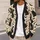 Witchy Black Cat Halloween Magic For Casual Everyday Layering Women And Fall Style All-over Print Knitted Cardigan - 5