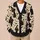 Witchy Black Cat Halloween Magic For Casual Everyday Layering Women And Fall Style All-over Print Knitted Cardigan - 6