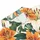 Orange Lily Tropical Floral Golf Style For Resort Days And Clubhouse Leisure Women Men's Polo Shirt - 6